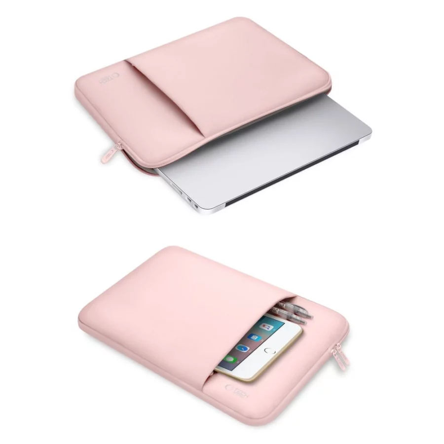 Pokrowiec Tech-Protect Neopren na laptopa 13" - różowa