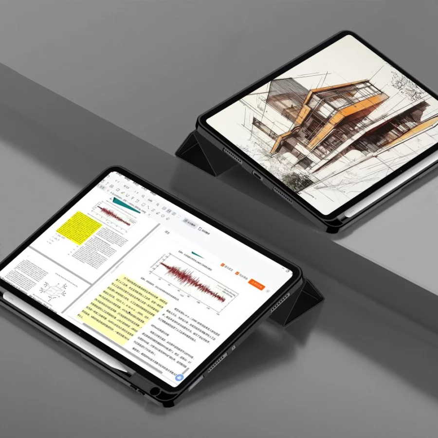 Etui TechProtect SmartCase Pen na Xiaomi Pad 7 / 7 Pro - czarne