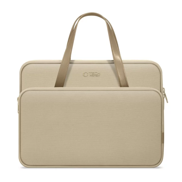 Torba Tech-Protect Carrying Bag na laptopa 13-14" - beżowa