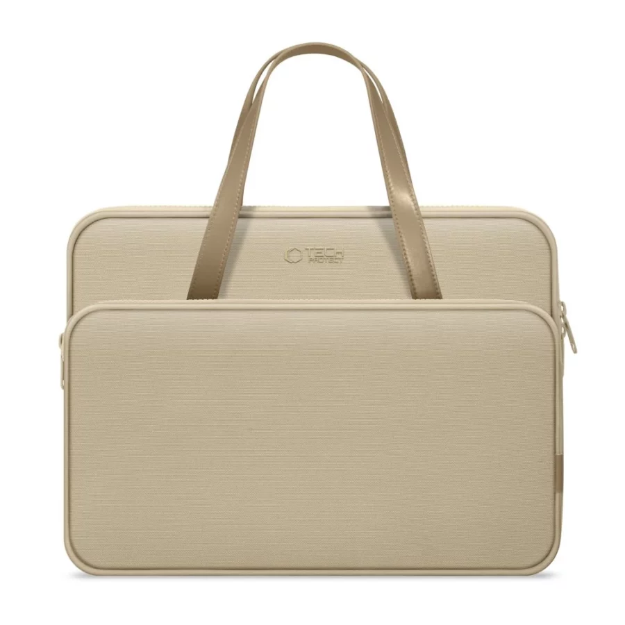 Torba Tech-Protect Carrying Bag na laptopa 13-14" - beżowa