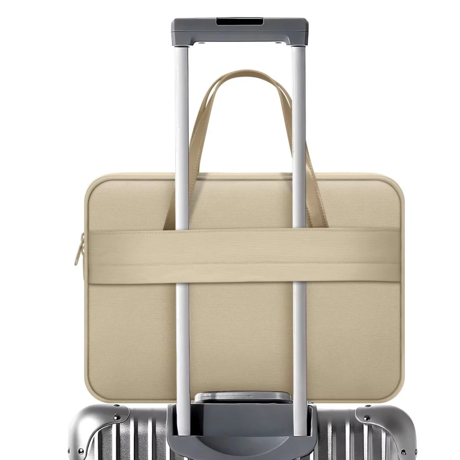 Torba Tech-Protect Carrying Bag na laptopa 13-14" - beżowa