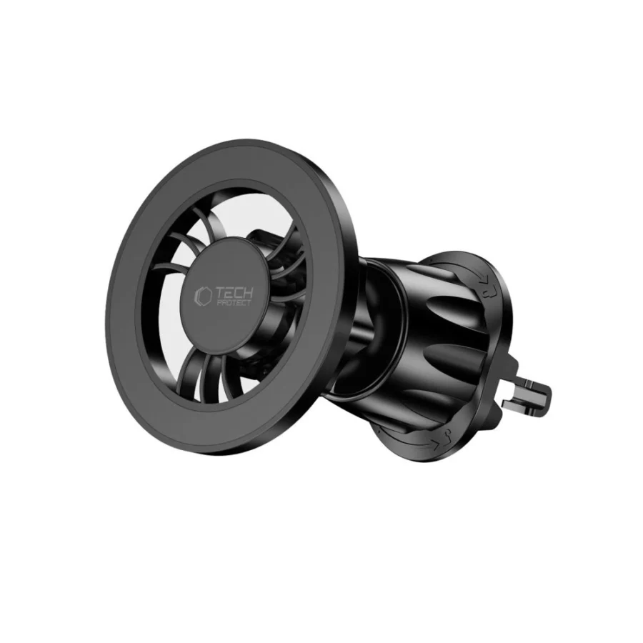Uchwyt samochodowy Tech-Protect N56 Magnetic MafSafe montaż do slotu CD - czarne