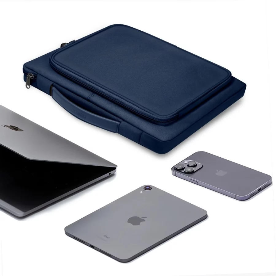 Torba Tech-Protect Basic Bag na laptopa 15-16" - niebieska