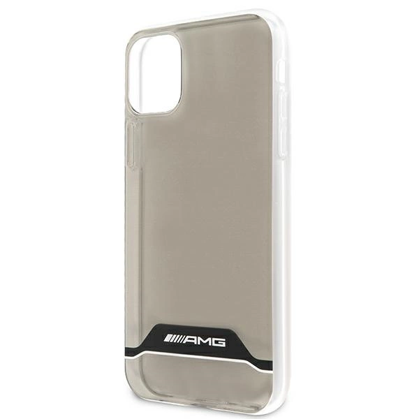 Etui AMG Electroplate Black&White na iPhone 11 / XR 6,1" - przezroczyste