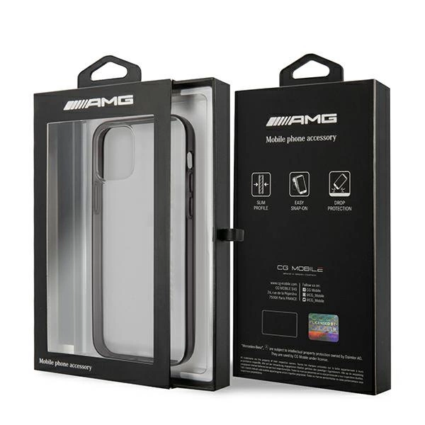 Etui AMG Metallic Painted na iPhone 12 Pro Max - przezroczyste
