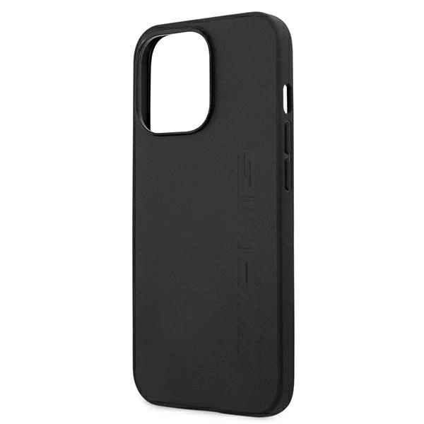 Etui AMG Leather Hot Stamped na iPhone 13 Pro / 13 6,1" - czarne