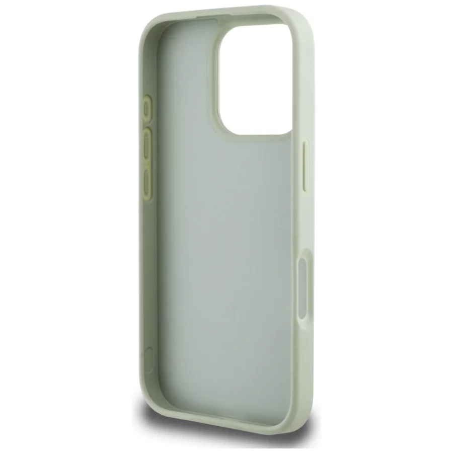Etui Guess Grained Big 4G Logo Small Classic Logo na iPhone 16 Pro Max - zielone
