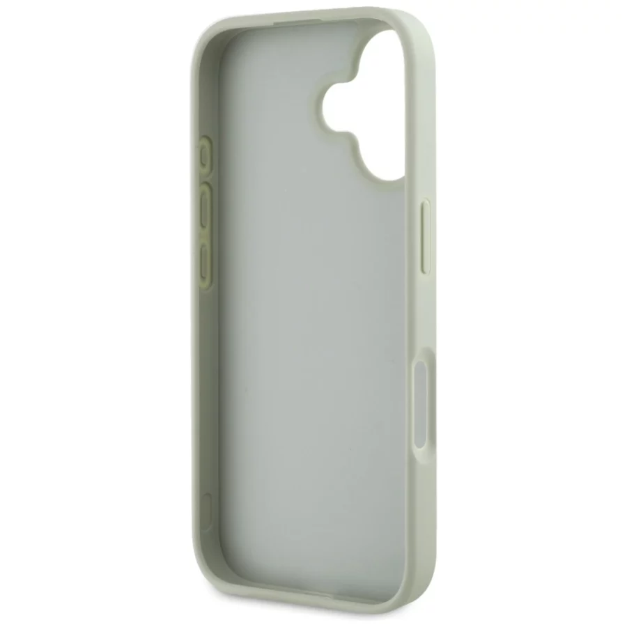 Etui Guess Grained Big 4G Logo Small Classic Logo na iPhone 16 - zielone