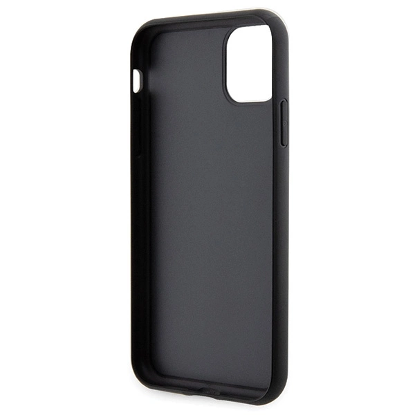 Etui Guess Strass Metal Logo na iPhone 11 / Xr 6.1" - czarne