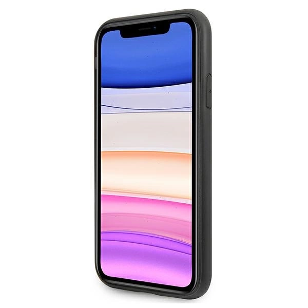 Etui Guess 4G Triangle Collection na iPhone 11 6,1" / Xr - szare