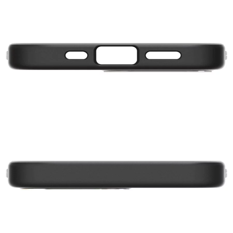 Etui Spigen Enzo Aramid MagSafe na iPhone 16e / 17e- czarne