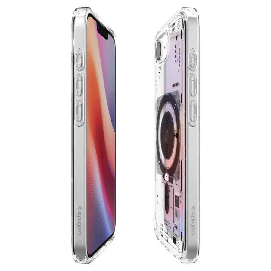 Etui Spigen Ultra Hybrid MagSafe na iPhone 16e / 17e Neo One - przezroczyste