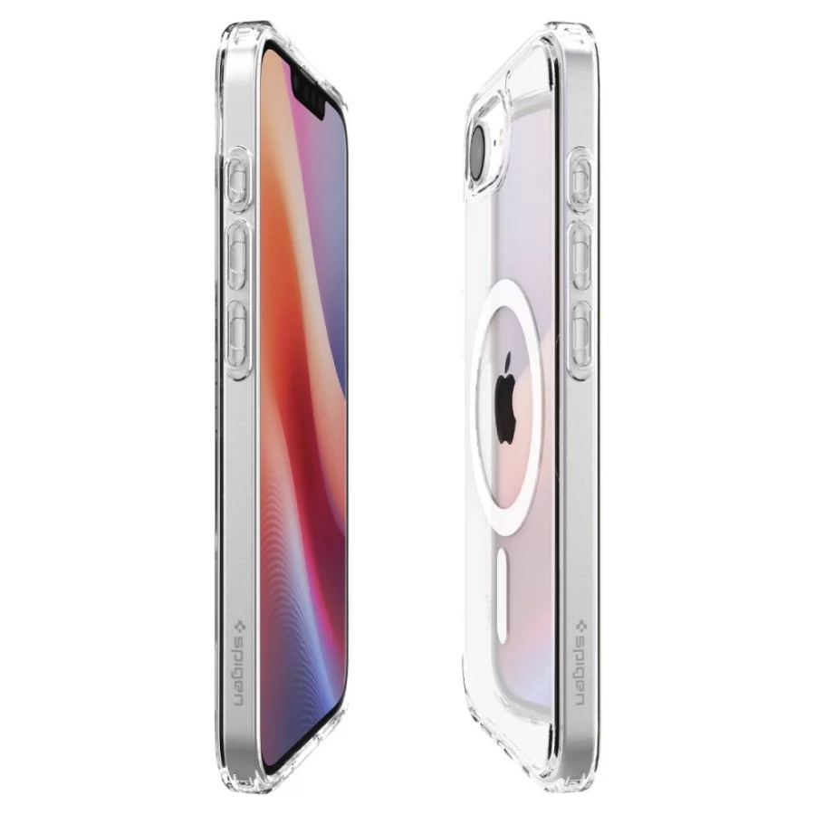 Etui Spigen Ultra Hybrid MagSafe na iPhone 16e / 17e - przezroczyste