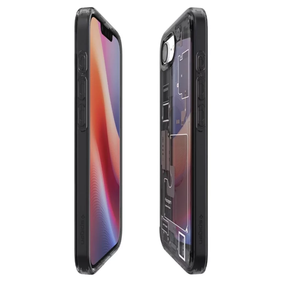 Etui Spigen Ultra Hybrid MagSafe na iPhone 16e / 17e Zero One - czarne
