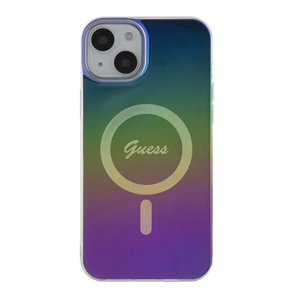 Etui Guess IML Iridescent MagSafe na iPhone 15 / 14 / 13 6.1" - multikolor