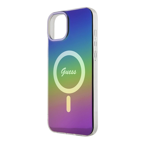 Etui Guess IML Iridescent MagSafe na iPhone 15 / 14 / 13 6.1" - multikolor