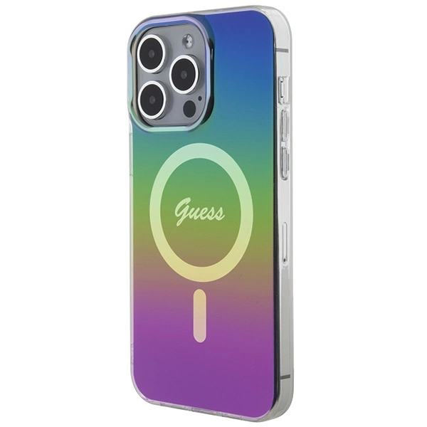 Etui Guess IML Iridescent MagSafe na iPhone 15 Pro Max  6.7" - multikolor