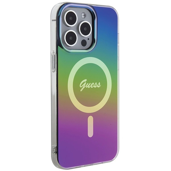 Etui Guess IML Iridescent MagSafe na iPhone 15 Pro Max  6.7" - multikolor