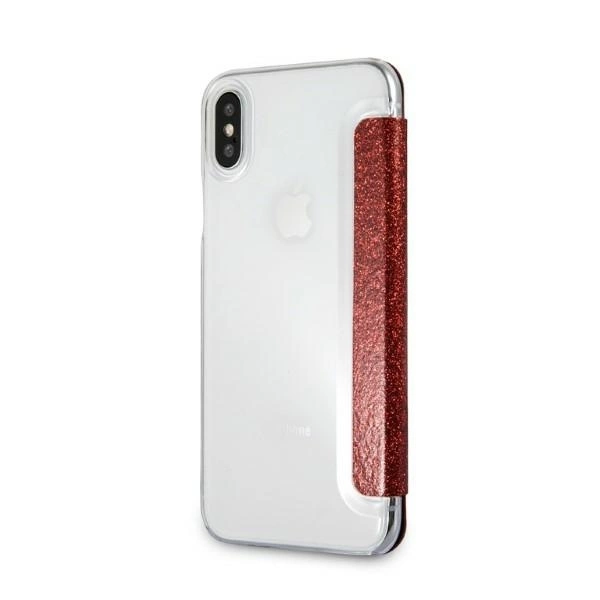 Etui Karl Lagerfeld Valentine na iPhone X / XS - czerwone