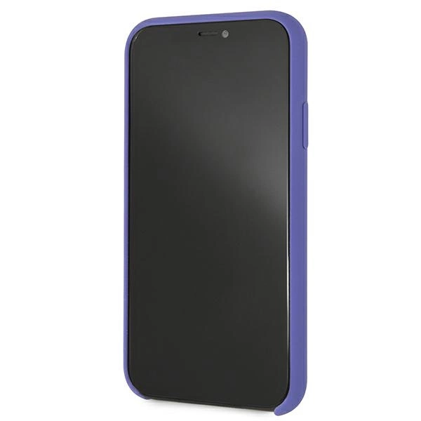 Etui Karl Lagerfeld Silicone na iPhone Xr  - fioletowe