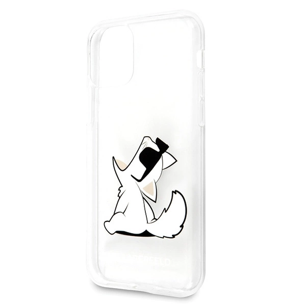 Etui Karl Lagerfeld Choupette Fun na iPhone 11 / Xr - przezroczyste