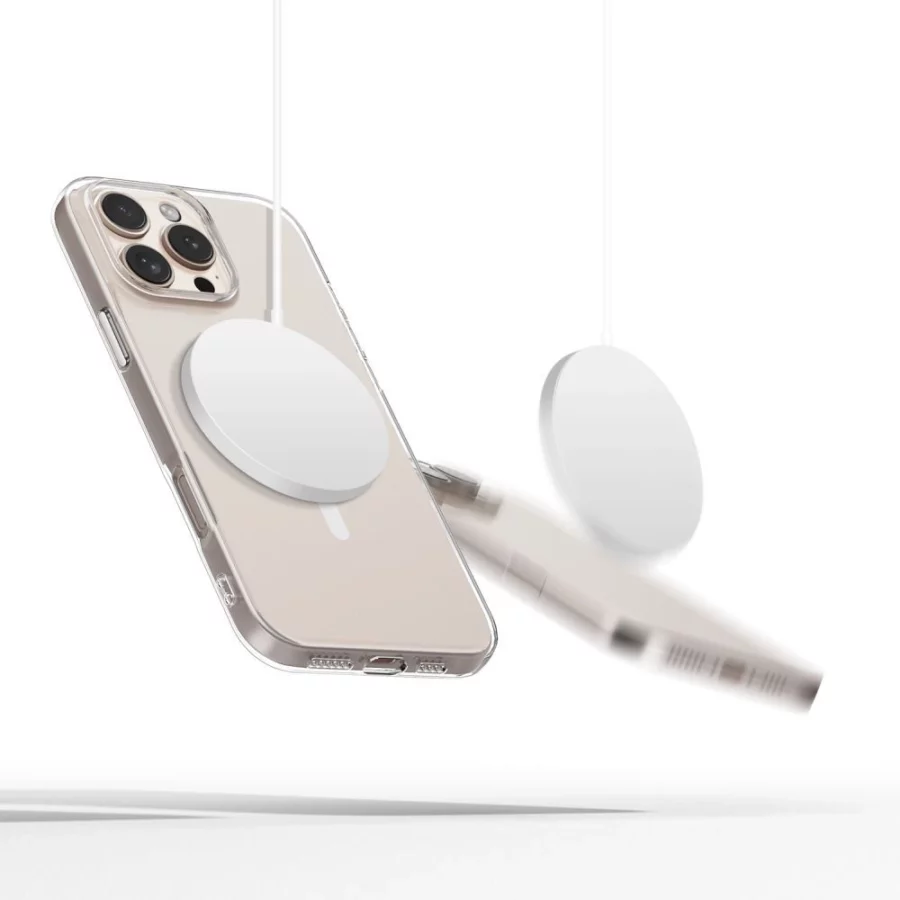Etui Tech-Protect FlexAir MagSafe na iPhone 16e / 17e - przezroczyste