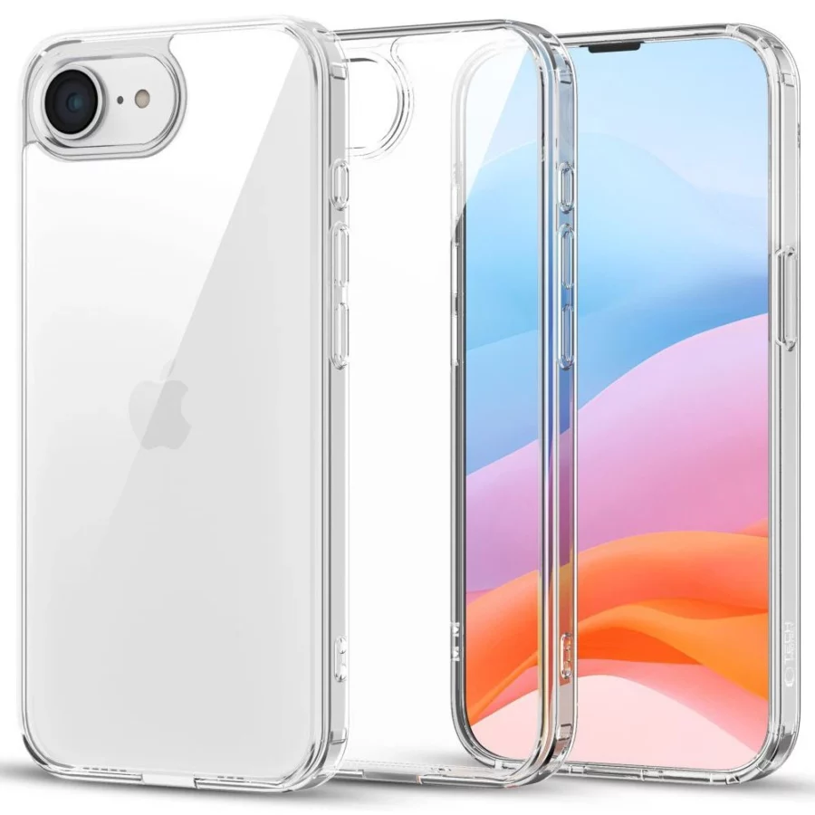 Etui Tech-Protect FlexAir Hybrid na iPhone 16e / 17e - przezroczyste
