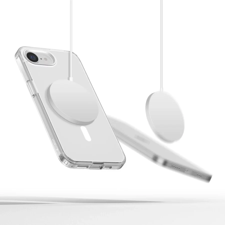 Etui Tech-Protect FlexAir Hybrid MagSafe na iPhone 16e / 17e - przezroczyste