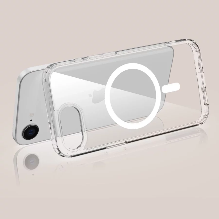 Etui Tech-Protect FlexAir Hybrid MagSafe na iPhone 16e / 17e - przezroczyste