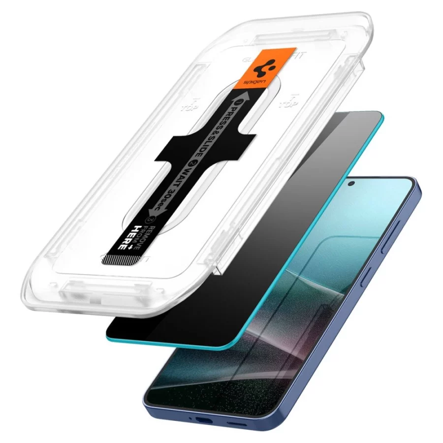 Szkło prywatyzujące Spigen Glas.TR "Ez Fit" Privacy HD 2-pack na Samsung Galaxy S24 / S25
