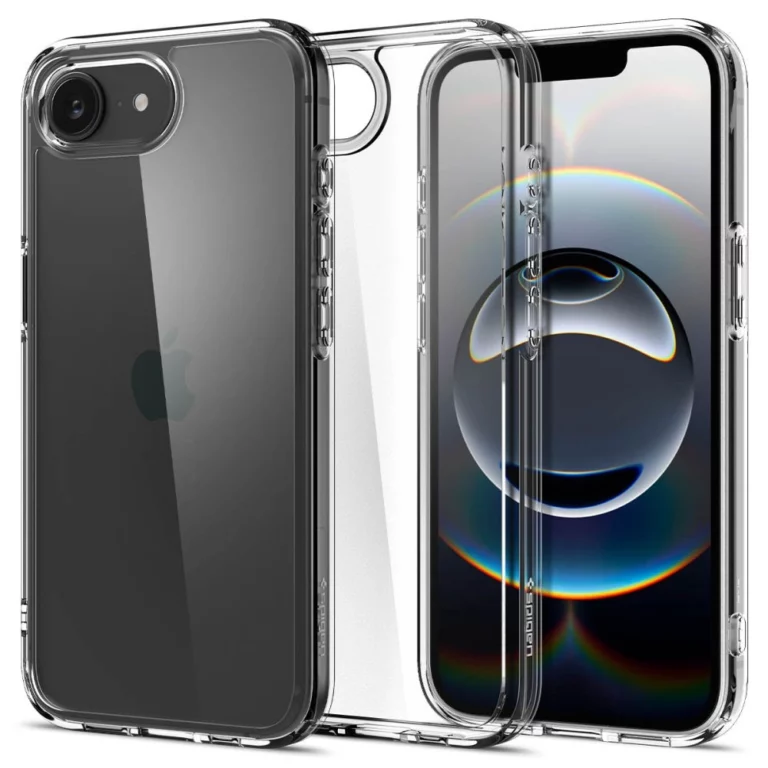 Etui Spigen Ultra Hybrid na iPhone 16e / 17e - przezroczyste