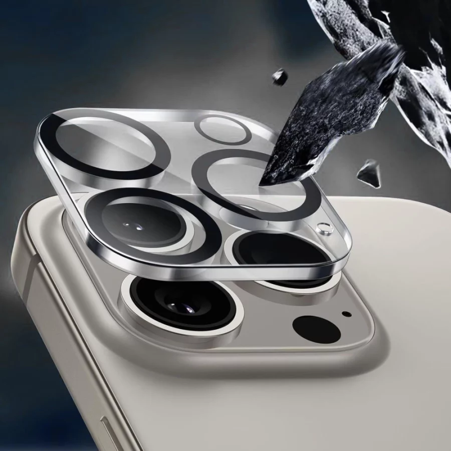 Osłona aparatu Tech-Protect Cam Fit+ na iPhone 16e / 17e - przezroczyste