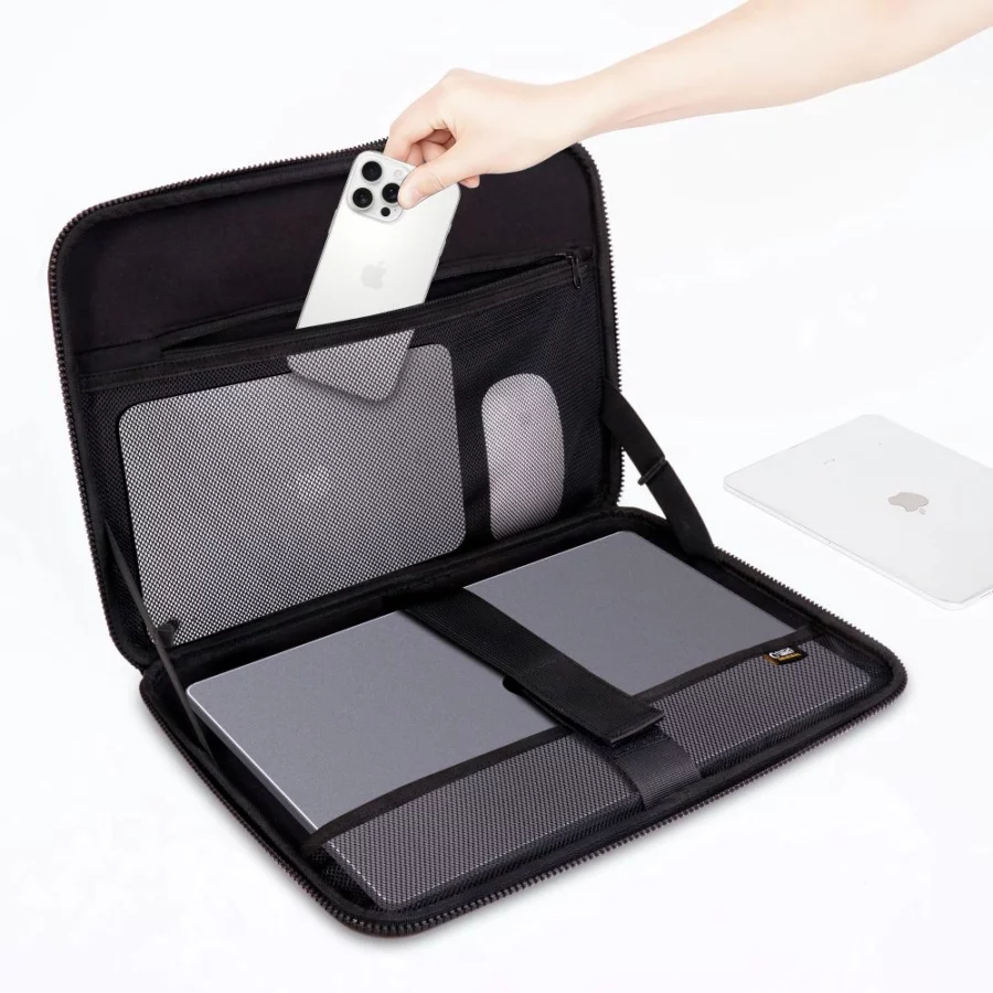 Pokrowiec Tech-Protect Kevlar Pro na laptopa 15-16" - czarny