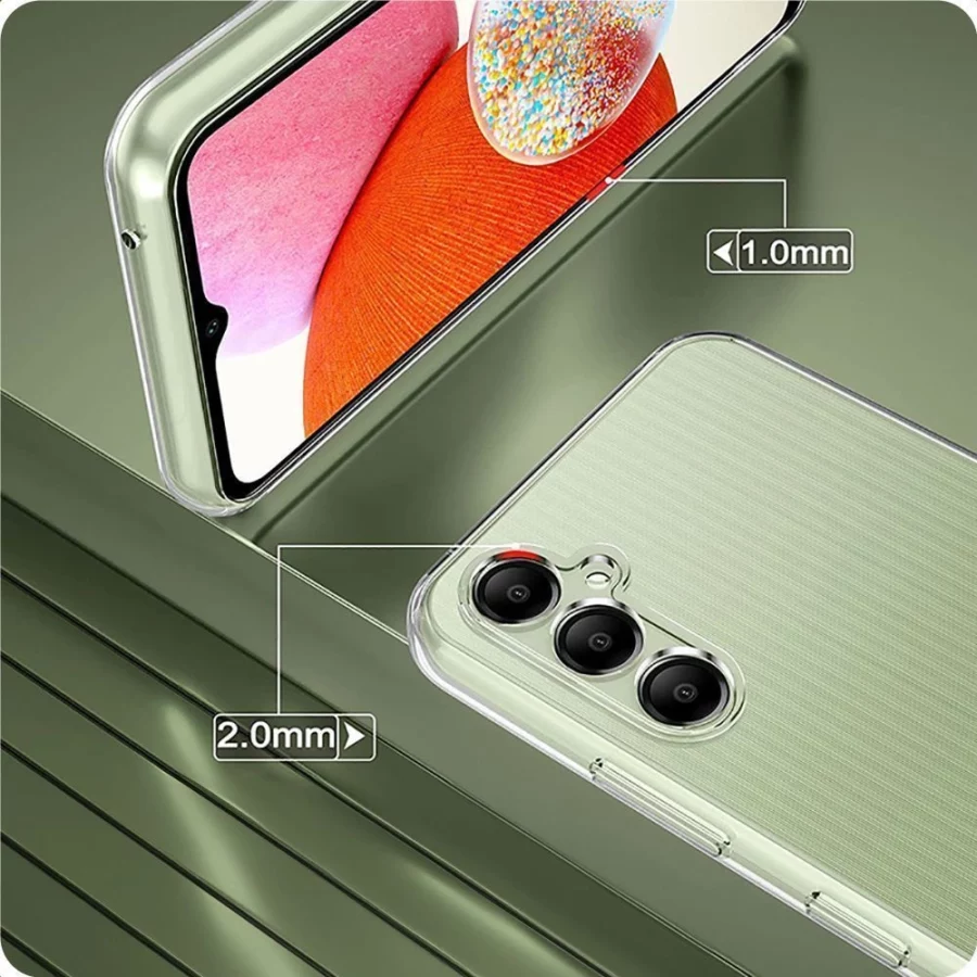 Etui Tech-Protect FlexAir na Samsung Galaxy A56 5G - przezroczyste