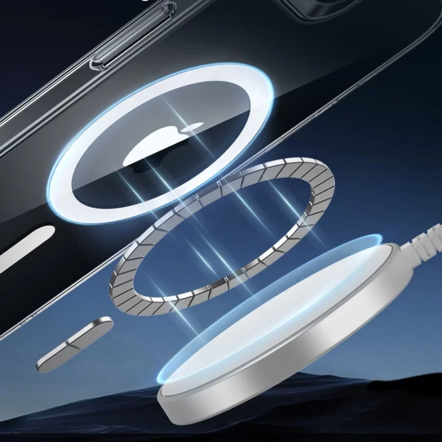 Etui ESR Classic Hybrid Halolock MagSafe na iPhone 16e / 17e - przezroczyste