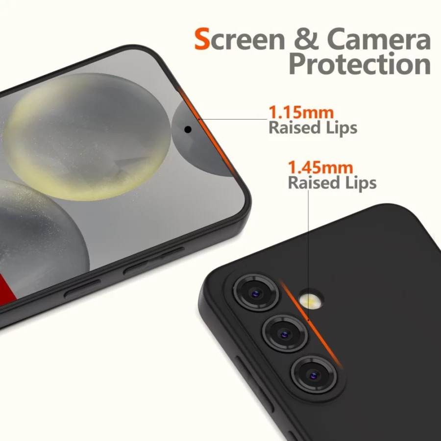 Etui Tech-Protect Icon na Samsung Galaxy A36 5G - czarne
