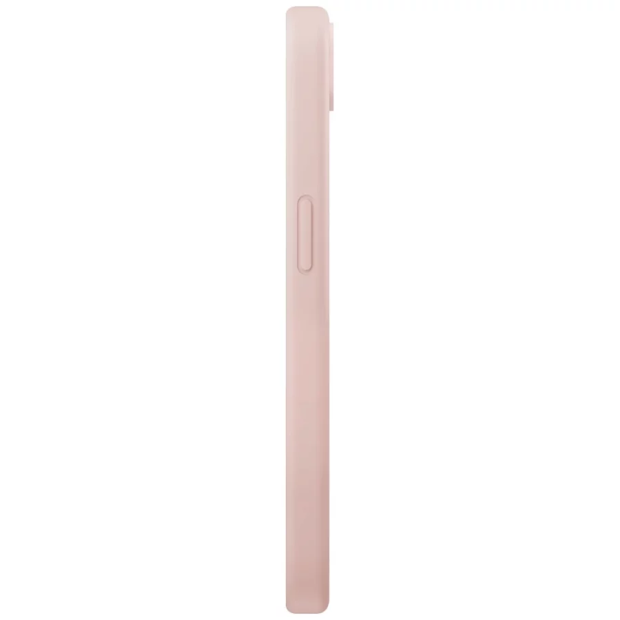 Etui UNIQ Lino Magclick Charging na iPhone 16e - różowe