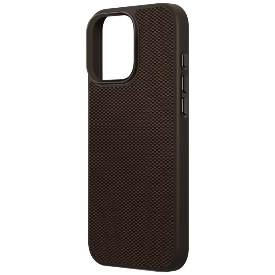 Etui UNIQ Keva Air Magclick Charging GripFit na iPhone 16 Pro - brązowe