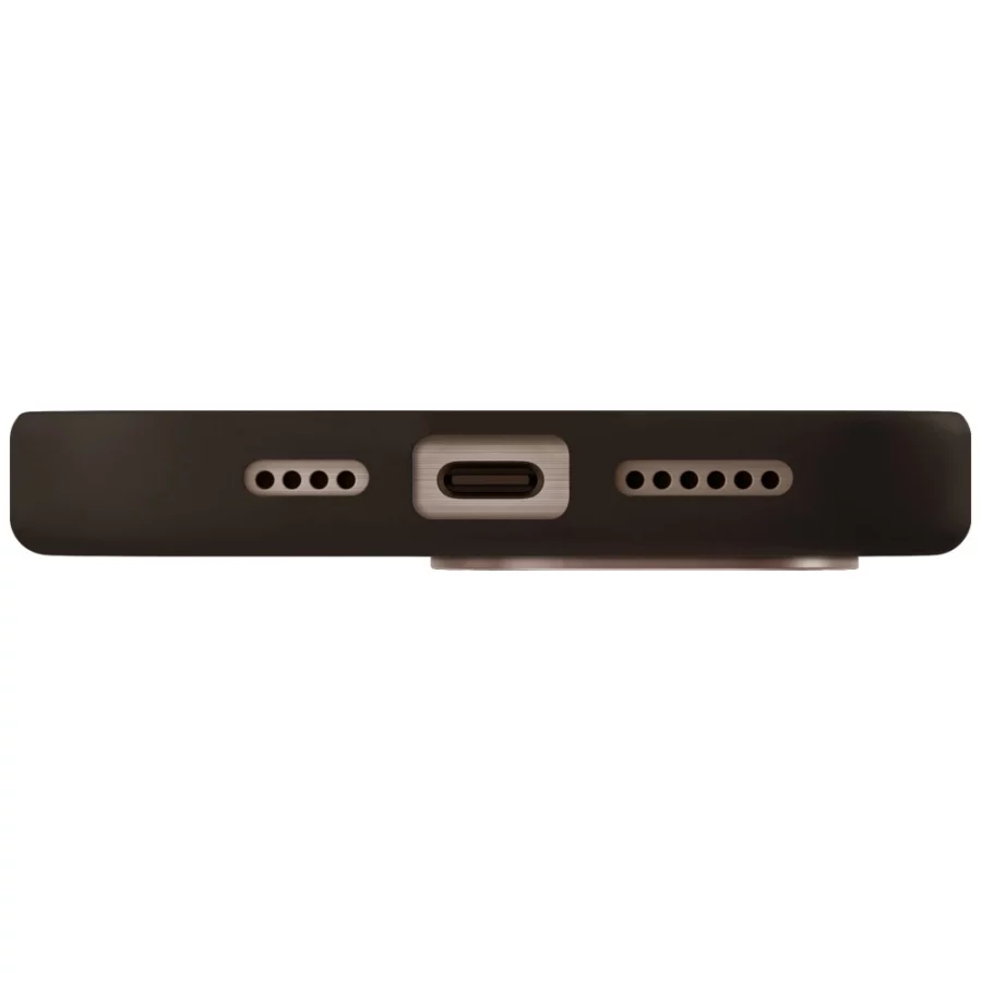 Etui UNIQ Keva Max Magclick Charging Camera Stand na iPhone 16 Pro Max - brązowe