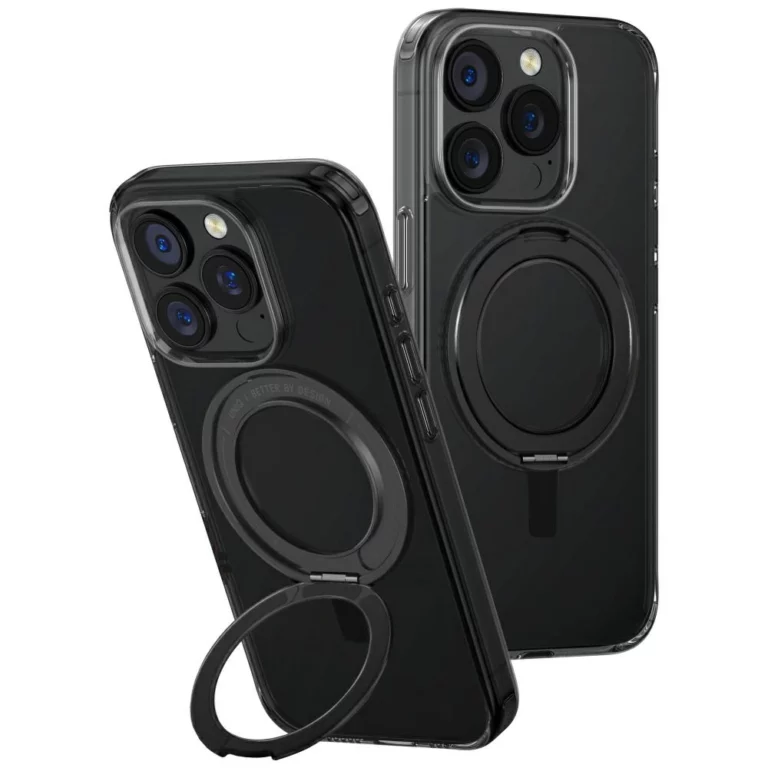 Etui UNIQ Swivix 360 Rotating Kickstand na iPhone 16 Pro - czarne