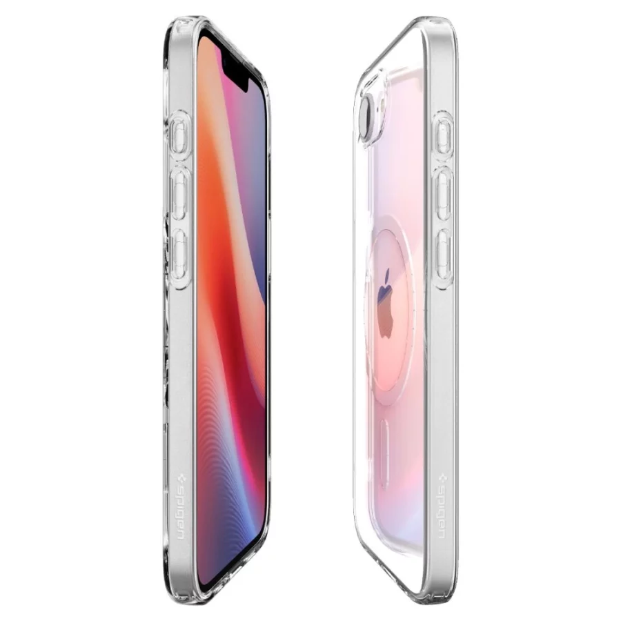 Etui Spigen Liquid Crystal Mag MagSafe na iPhone 16e / 17e - przezroczyste