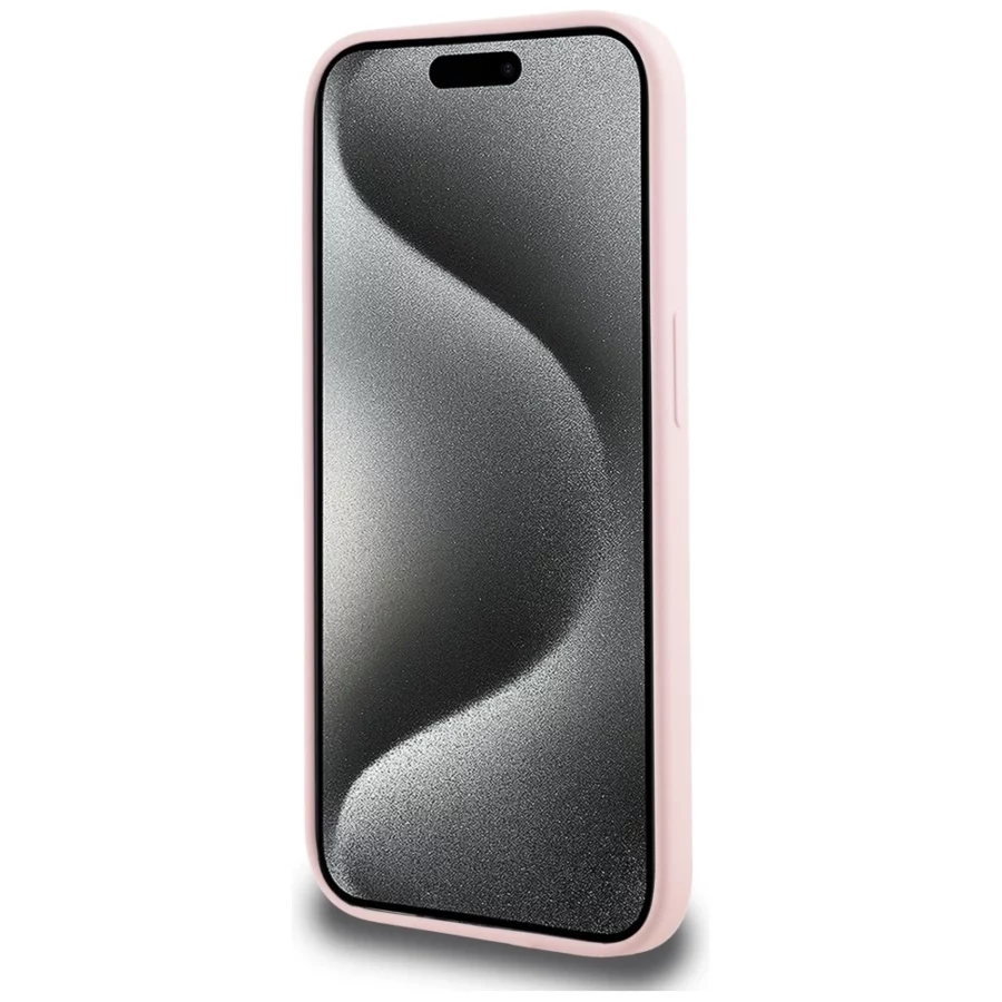 Etui Karl Lagerfeld Silicone Karl&Choupette MagSafe na iPhone 14 Pro Max - różowe