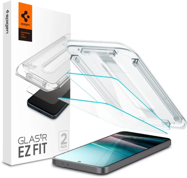 Szkło hartowane Spigen Glas.TR "Ez Fit" 2-pack na Samsung Galaxy A36 5G - przezroczyste