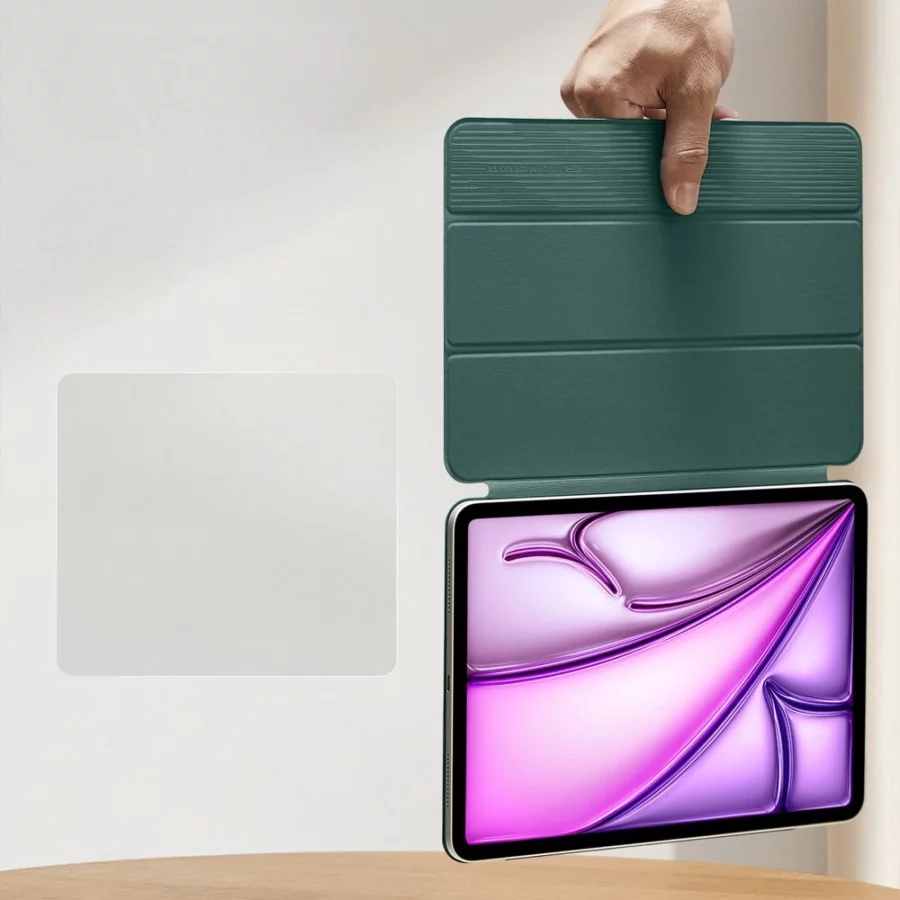 Etui ESR Rebound Magnetic na iPad Pro 12.9” 2020 / 2021 / 2022 / iPad Air 13” 2024 / 2025 - zielone