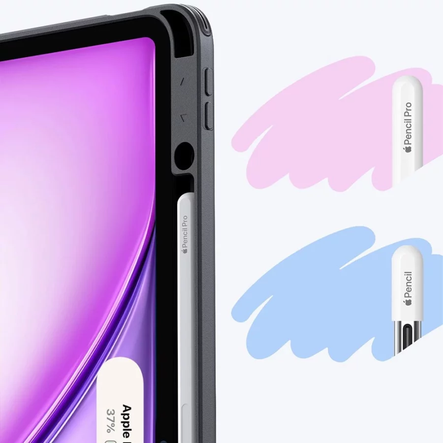 Etui ESR Flip Hybrid na iPad Air 13" (2024/2025/2026) - czarny