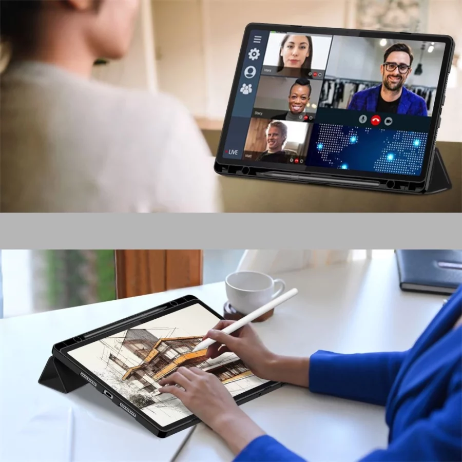 Etui Tech-Protect SC Pen na Lenovo Idea Tab Pro / Pro MT 12.7 TB-373 - czarne