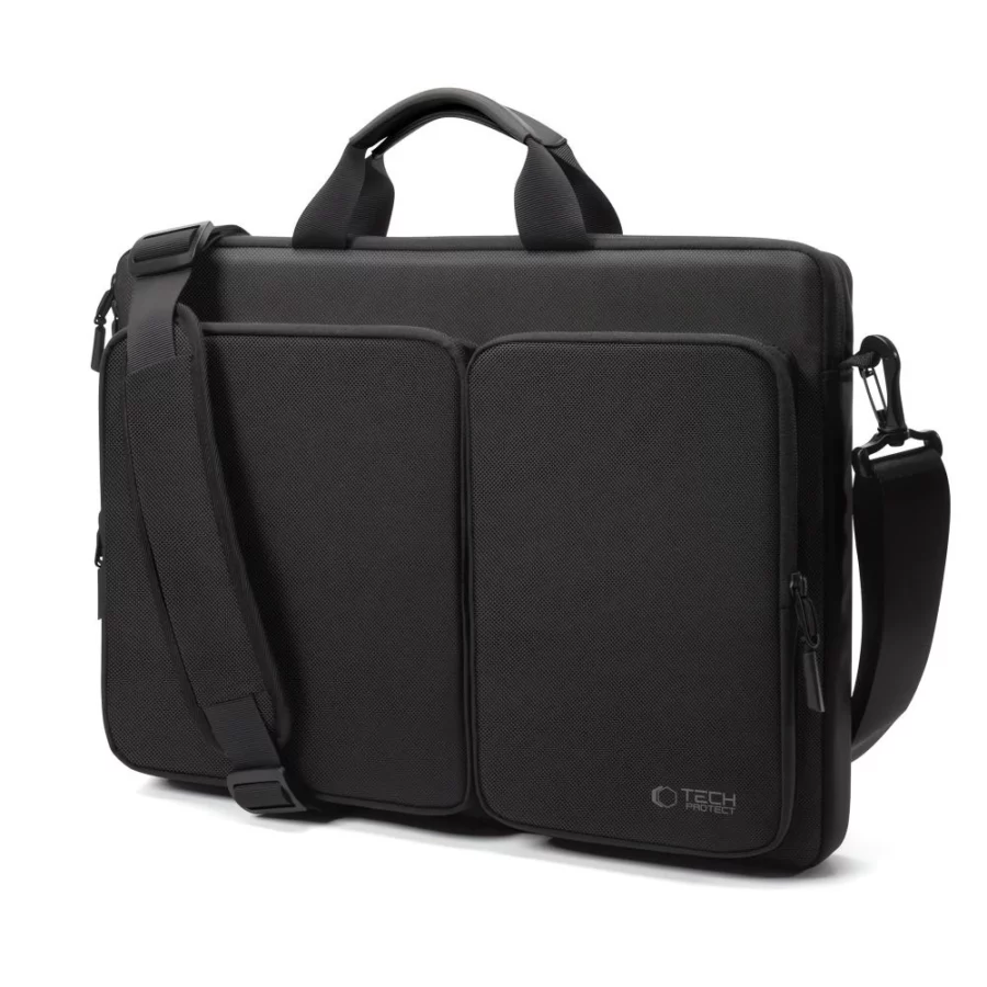 Torba Tech-Protect Defender Bag na laptopa 17" - czarna