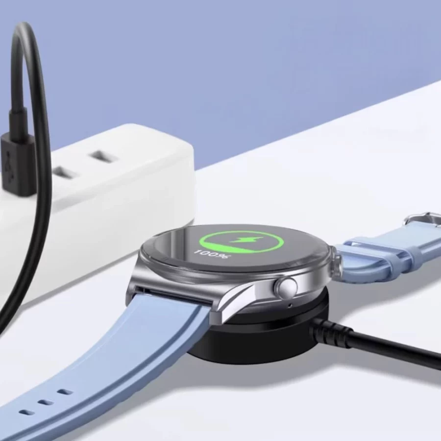 Ładowarka indukcyjna Tech-Protect MC03 UltraBoost na Samsung Galaxy Watch USB-C 100cm - czarna