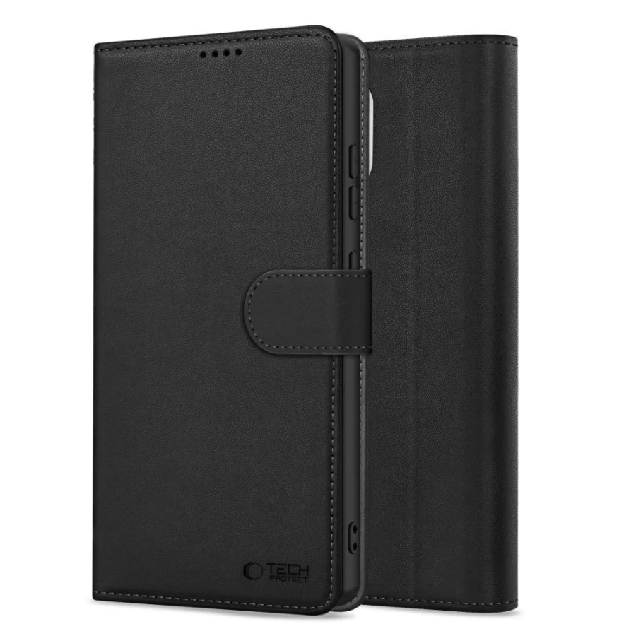 Etui Tech-Protect Wallet na Nothing Phone 3A - czarny mat