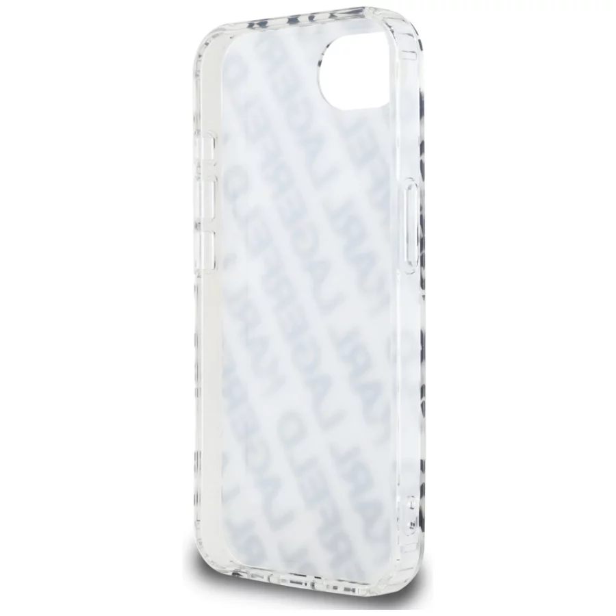 Etui Karl Lagerfeld IML Repeat Logo na iPhone 16e - złote